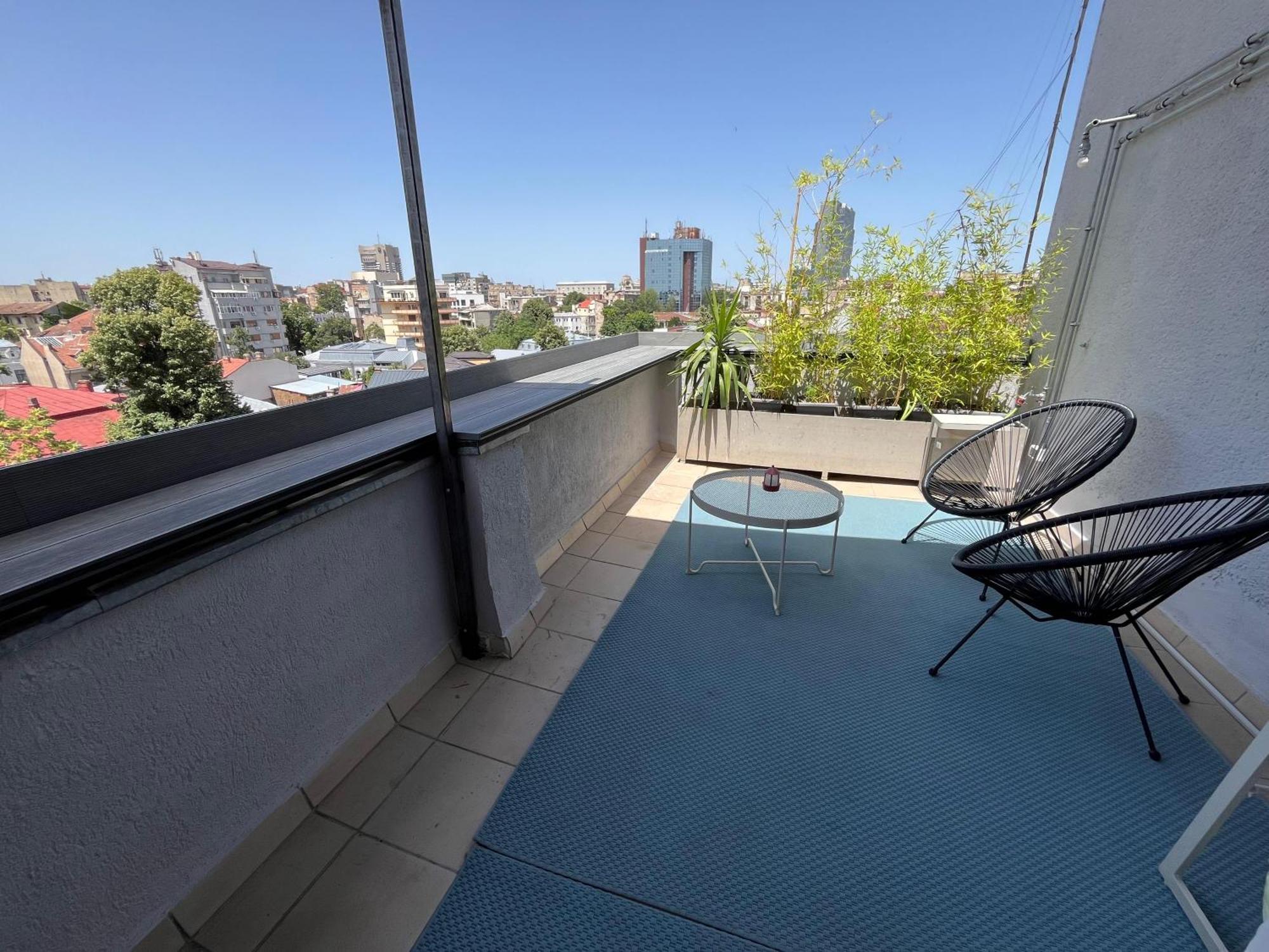 Terrace View Downtown Studio 부쿠레슈티 외부 사진