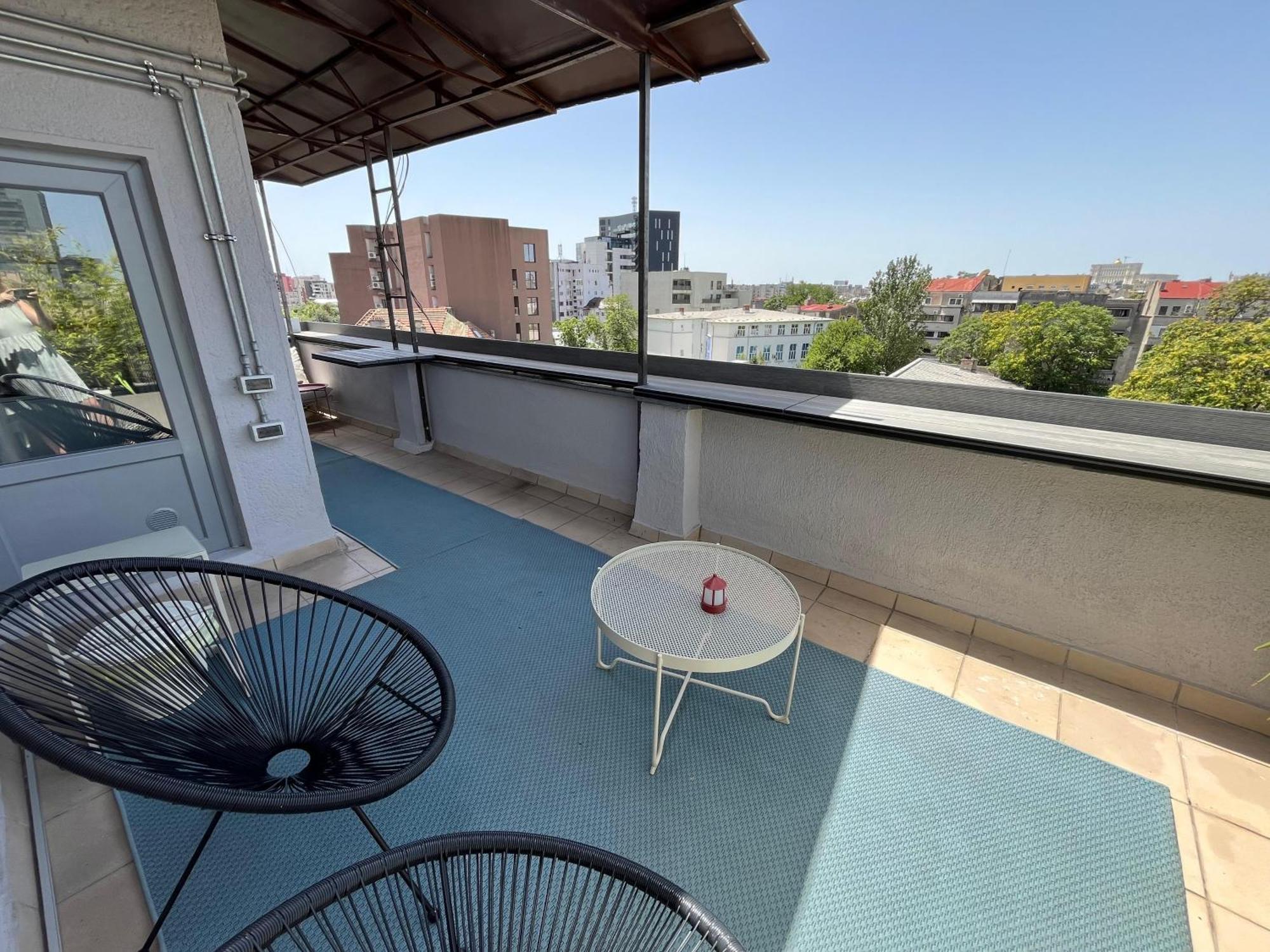 Terrace View Downtown Studio 부쿠레슈티 외부 사진