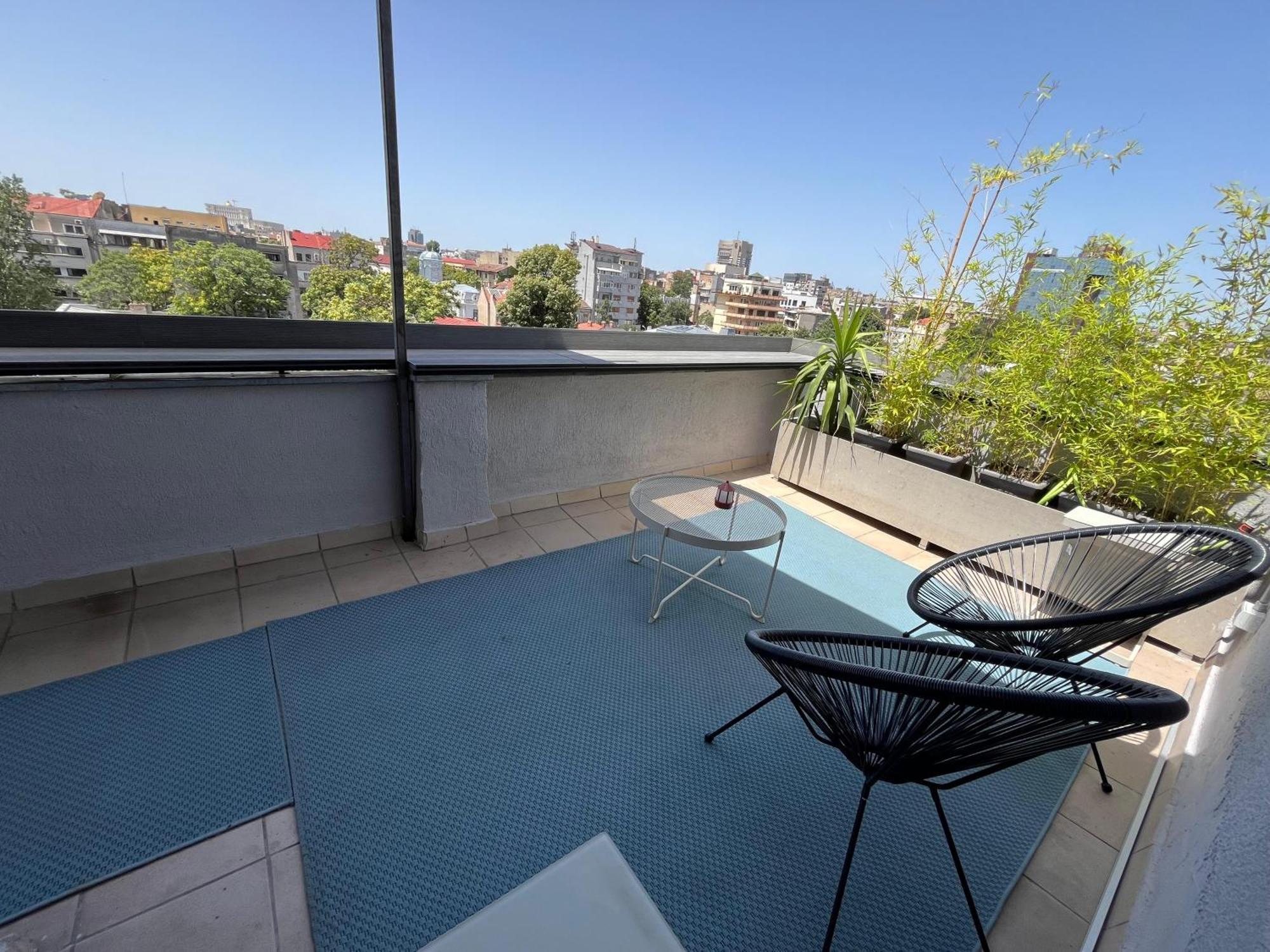 Terrace View Downtown Studio 부쿠레슈티 외부 사진